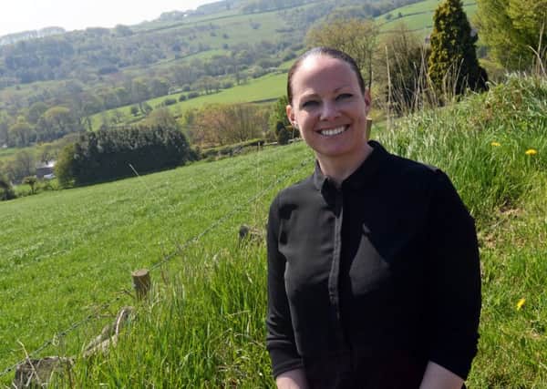 Nicola Spencer, pictured by the Mayfield Valley. Picture: Marie Caley NSTE Spencer MC 2