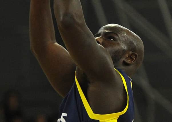 Sheffield Sharks' Jerrold Brooks: in the BBL team of the year. Picture: Andrew Roe