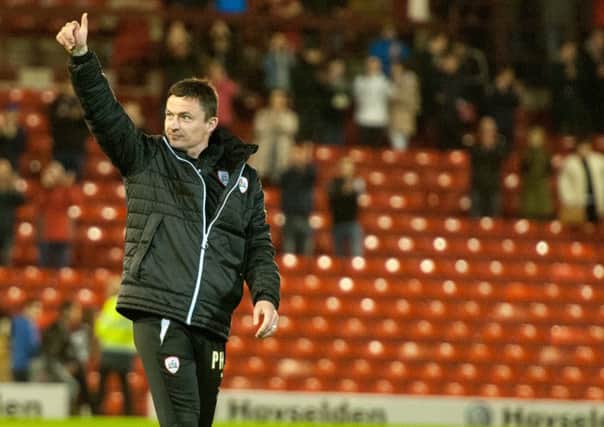 Barnsley v Peterborough UnitedSkyBet League 1Barnsley caretaker boss Paul Heckingbottom at the end of the gamePicture Dean Atkins