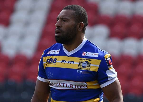 Jason Tali: three tries for Dons - picture: Andrew Roe