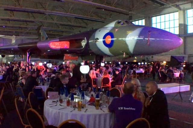 Famed war plane is star of Finningley Vulcan Masquerade Ball