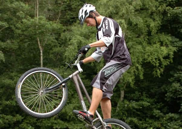 Cliffhanger Event at Millhouses Park
Mountain Bike Trials demonstration