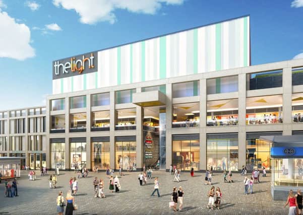 An artist's impression of The Light cinema complex on the Moor in Sheffield, which will feature a Primark next door.