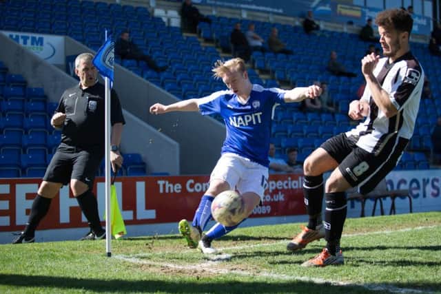 Chesterfield vs Notts County - George Milner - Pic By James Williamson