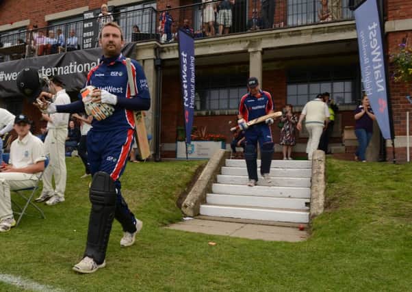 Michael Vaughn charity Cricket Match at Warminster Road