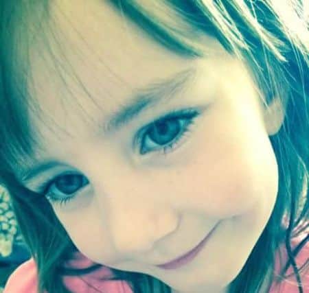 Gracie Foster, aged 4, who died from meningitis