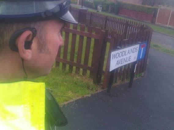 Police patrols are being carried out in a Sheffield suburb