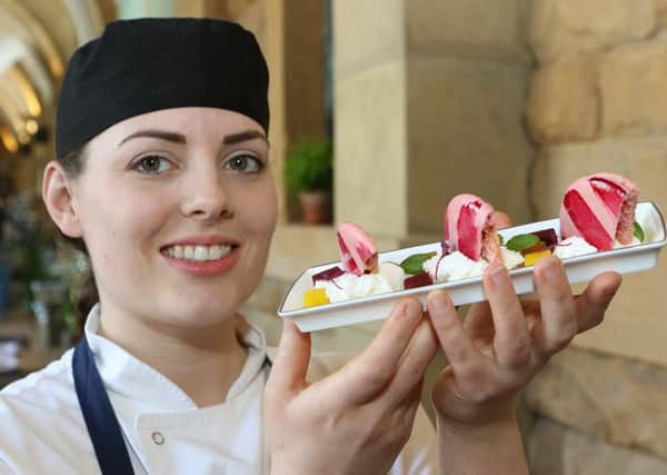 The opening of the new Flying Childers afternoon tea restaurant Chatsworth, Vicki Wilson head patisserie chef