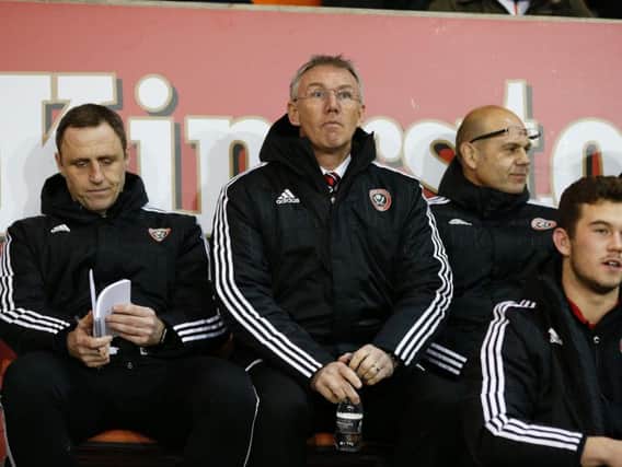 Nigel Adkins was sacked today as Blades boss
