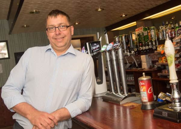 Crookes WMC manager Maurice Champeau who has helped raise Â£2,500 for a defribrillator after two men suffered heart attcks in the club in four days