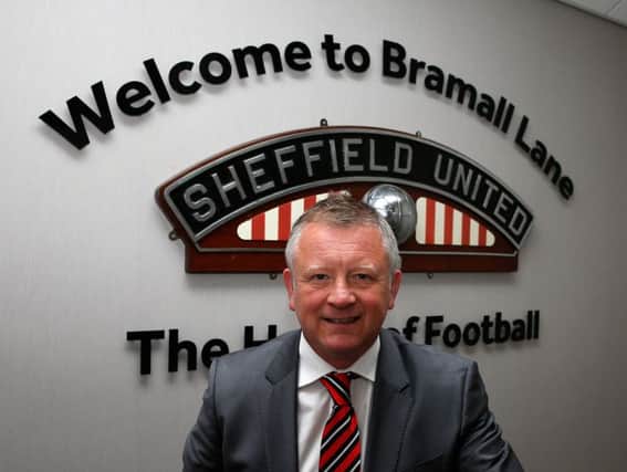 Chris Wilder is proud to be named Sheffield United manager 
Â©2016 Sport Image all rights reserved