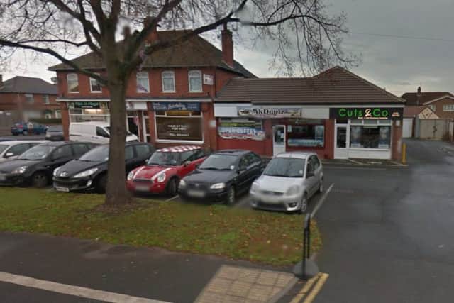 Fish'n'Fings (left) and the Derek Williams Hairdressing Salon are among the eight shops that have been broken into in Armthorpe since the beginning of April 2016.