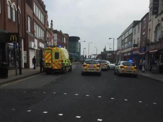 Police were called to a brawl outside a Doncaster pub
