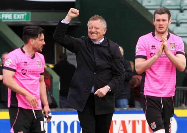Chris Wilder has got the bit between his teeth after taking charge of Sheffield United