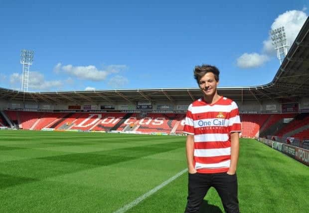 Pop star Louis Tomlinson.