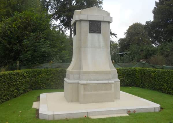 Memorial to Sheffield Pals, Serre, France