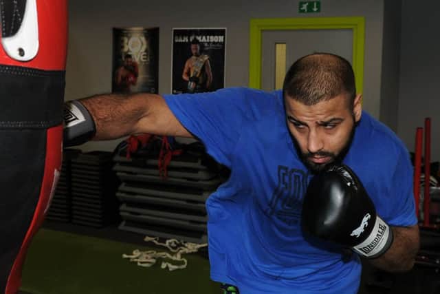 Boxer Kash Ali. Picture: Andrew Roe