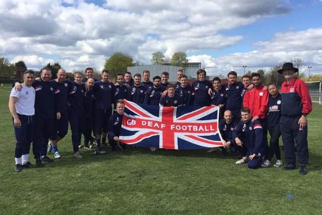 Great Britian's men's deaf team.