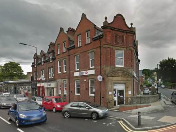 The HSBC branch on Chesterfield Road at Woodseats is among those that are to close. (C) Google Street View