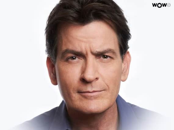 An Evening With Charlie Sheen at Theatre Royal Drury Lane on June 19