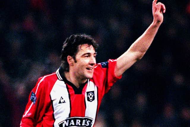 Dean Saunders' magical goal won the game for United