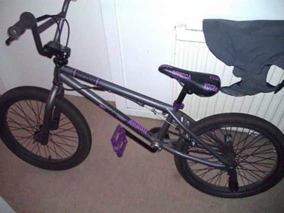 A bike was stolen from a skate park in Doncaster