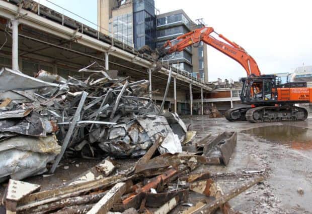 Demolition began on Castle Market