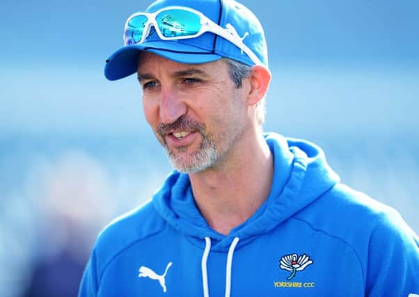 Yorkshire coach Jason Gillespie has been working in Australia to improve his white ball game coaching. 
Picture : Jonathan Gawthorpe