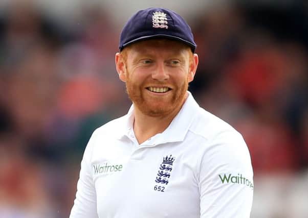 England's Jonny Bairstow: Century and nine catches in the Headingley Test. Photo: Nigel French/PA Wire.