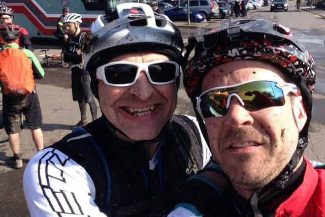 David Baldwin and Steve Ashmore are set to take part in the northern coast to coast cycle event Rate Race: The Crossing in aid of Bluebell Wood.