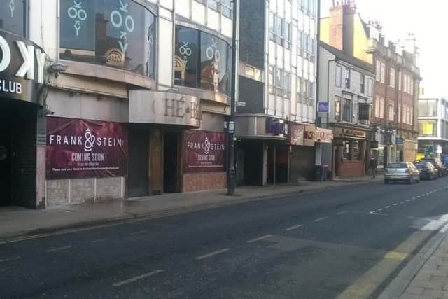 The Frank & Stein bar in Silver Street.