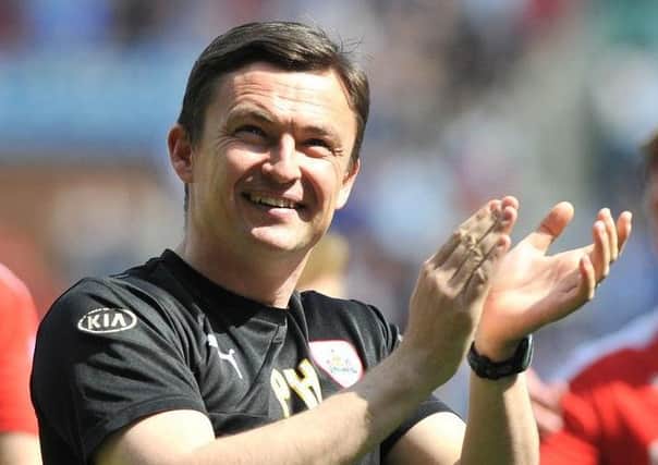 Paul Heckingbottom will be named Barnsley's full-time boss this summer whatever the result at Wembley on Sunday. Photo: Keith Turner