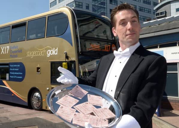 Lottery Bus hits a Sheffield route