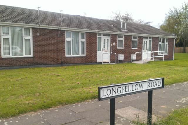 Longfellow Road, where residents of a bungalow complex have been having problems with anti-social behaviour. St Leger Homes, who own the properties, have now submitted a planning application to build a 1.2 metre high metal fence around the area, which also includes homes on Herrick Gardens and Sheridan Avenue