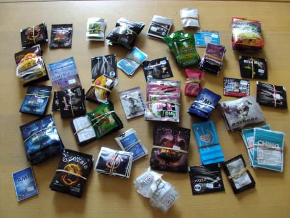 Examples of legal highs, which will become illegal at midnight