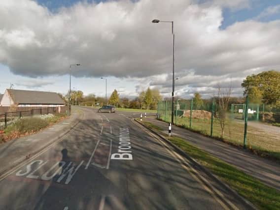 Broomhouse Lane in Edlington is currently closed due to a 'police incident'. Picture: Google