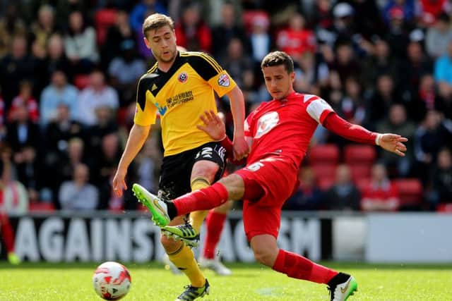Mathieu Baudry, pictured in action for Leyton Orient.