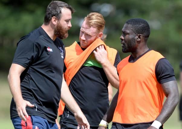 Paul Cooke (left) is leaving Doncaster Knights