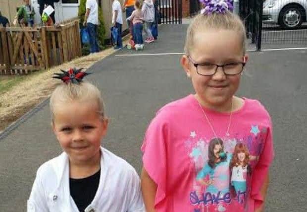 Katrina and Karlina Raiba were left paralysed after a road rage driver crashed into a car they were travelling in.