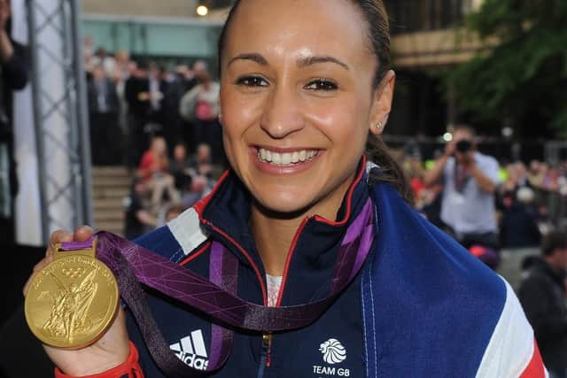 This is what a proper Olympic gold medallist looks like.