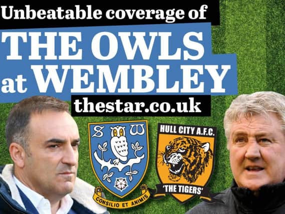 We've got every angle covered as Sheffield Wednesday take on Hull City at Wembley