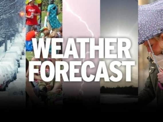 What will the weather be like in Sheffield over the Bank Holiday weekend?