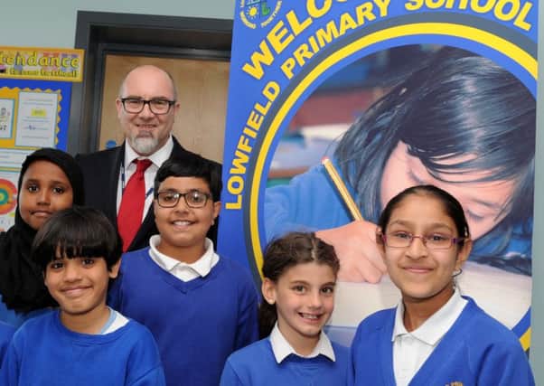 Lowfield Primary School have been nationally recognised for it's exceptional 2015 performance by the SSAT. Picture: Andrew Roe