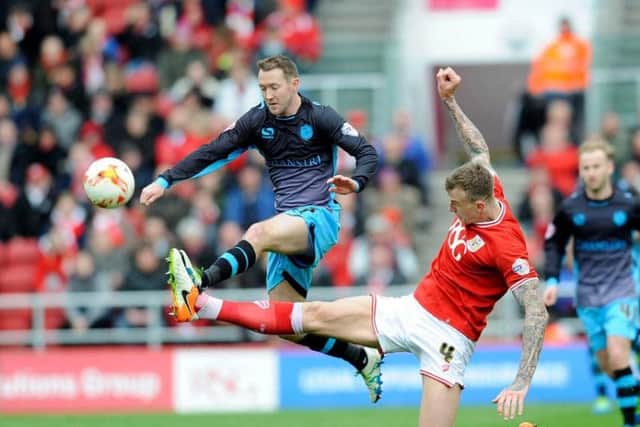 Aiden McGeady, who has been called into the Republic of Ireland squad for Euro 2016, in action during his loan spell at Sheffield Wednesday