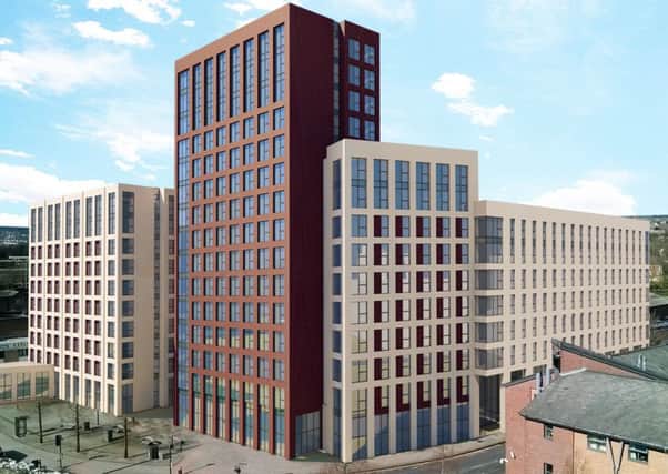 An artist's impression of the proposed flats on Moore Street and Fitzwilliam Street