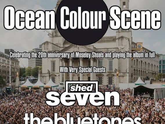 Ocean Colour Scene headline Yorkshire shows