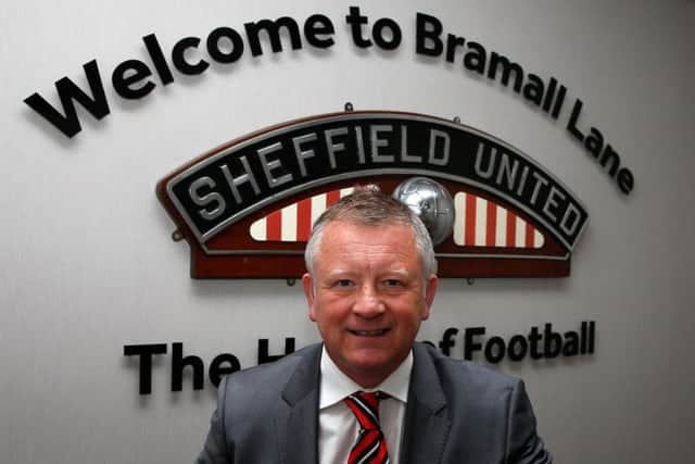 Chris Wilder's first match in charge of Sheffield United will be against Stocksbridge Park Steels