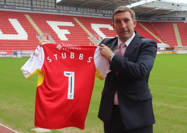 Alan Stubbs becomes the new Millers manager