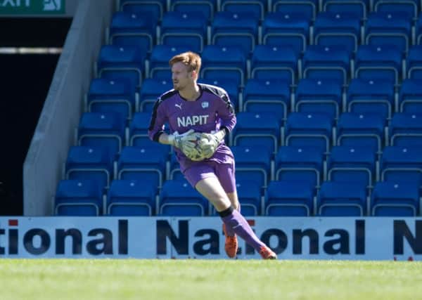 Chesterfield vs Notts County - Christian Dibble - Pic By James Williamson