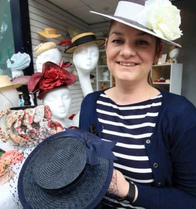 The Hat Stand pop-up shop in the Winter Garden in Sheffield. Pictured is Sophie Cooke.